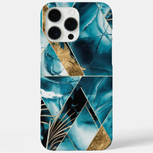 エレガント銅   化膿性フェミニンティール（緑がかった色）金ゴールドCase-M iPhone 16 Pro Maxケース