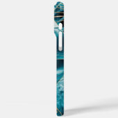 エレガント銅 | 化膿性フェミニンティール（緑がかった色）金ゴールドCase-M Case-Mate iPhoneケース (裏面 / 左)