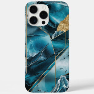 エレガント銅   化膿性フェミニンティール（緑がかった色）金ゴールドCase-M iPhone 16 Pro Maxケース