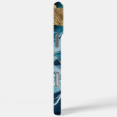 エレガント銅 | 化膿性フェミニンティール（緑がかった色）金ゴールドCase-M Case-Mate iPhoneケース (裏面 / 右)