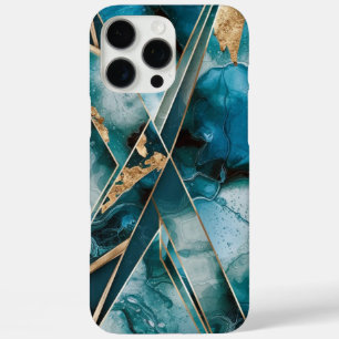 エレガント銅   化膿性フェミニンティール（緑がかった色）金ゴールドCase-M iPhone 16 Pro Maxケース