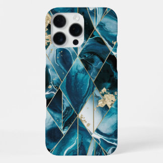 エレガント銅 | 化膿性フェミニンティール(緑がかった色)金ゴールドCase-M iPhone 16 Pro Maxケース