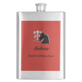 エレガント鎧の輝く騎士 フラスク (正面)