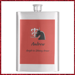 エレガント鎧の輝く騎士 フラスク