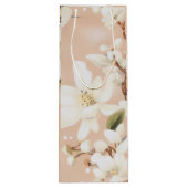 「エレガント開花ワインバッグ」 ワインギフトバッグ (裏面)