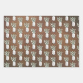 エレガント除パーティー ラッピングペーパーシート (正面3)