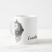 エレガント陰陽 コーヒーマグカップ (正面左)