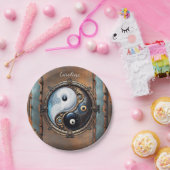 エレガント陰陽 ペーパープレート (パーティー)