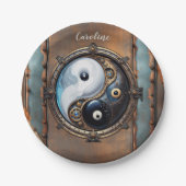 エレガント陰陽 ペーパープレート (正面)