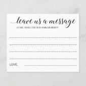 エレガント離れメッセージの結婚アドバイス (正面)