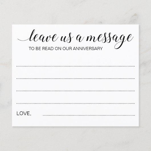 エレガント離れメッセージの結婚アドバイス (正面)