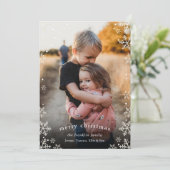 エレガント雪縁ど写真 シーズンカード (スタンド正面)