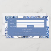 エレガント青海産ギフト券 (裏面)