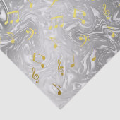 エレガント音符のパターン 薄葉紙 (詳細)