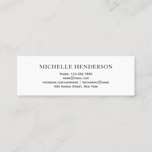 エレガント頭卒業名挿入カード コーリングカード (裏面)