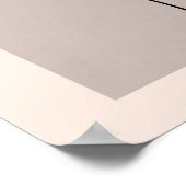 エレガント顔線スケッチ | 「コンテンポラリーGratutid ポスター (角)