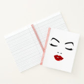 エレガント顔 ノートブック (内部)