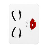 エレガント顔 マグネット (縦)