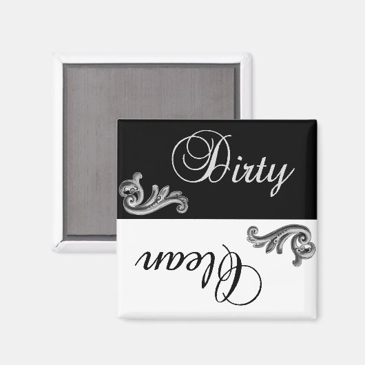 エレガント食洗機磁石 マグネット (正面/裏面)