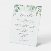 エレガント飲み結婚物の看板 台座サイン (正面)