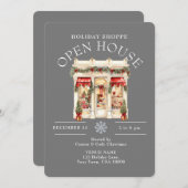 エレガント飾店オープン 招待状 (正面/裏面)