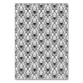 エレガント骨結婚類 テーブルナンバー (裏面)