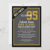 エレガント高フォーマル校懇親会招待状 招待状 (正面)