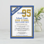 エレガント高フォーマル校懇親会招待状 招待状 (スタンド正面)