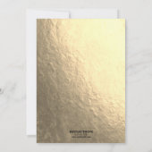 エレガント高フォーマル校懇親会招待状 招待状 (裏面)