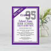 エレガント高フォーマル校懇親会招待状 招待状 (スタンド正面)