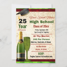 エレガント高フォーマル校懇親会 招待状