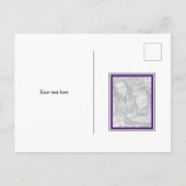 エレガント高校卒業写真 案内ポストカード (裏面)