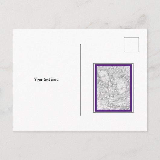 エレガント高校卒業写真 案内ポストカード (裏面)