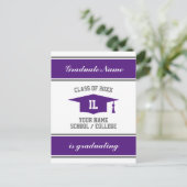 エレガント高校卒業写真 案内ポストカード (スタンド正面)