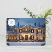 エレガント高級ホーム実在エステートロゴ写真 シーズンカード (スタンド正面)