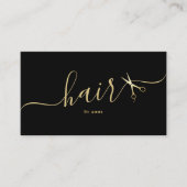 エレガント髪型結婚リスト 名刺 (正面)