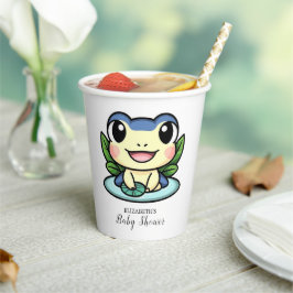 エレガント魔法カエル赤ちゃんシャワー 紙コップ