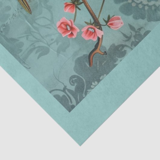 エレガント鮮やかカラフルフローラ 薄葉紙 (詳細)