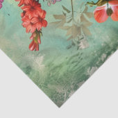 エレガント鮮やかカラフルフローラ 薄葉紙 (詳細)