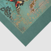 エレガント鮮やかカラフルフローラ 薄葉紙 (詳細)