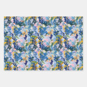 エレガント鮮やか抽象芸術 ラッピングペーパーシート (正面2)