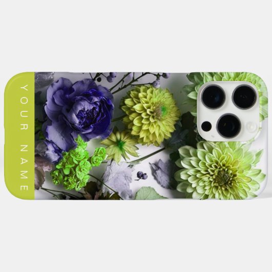 エレガント黄 Case-Mate iPhoneケース (裏面 (横))