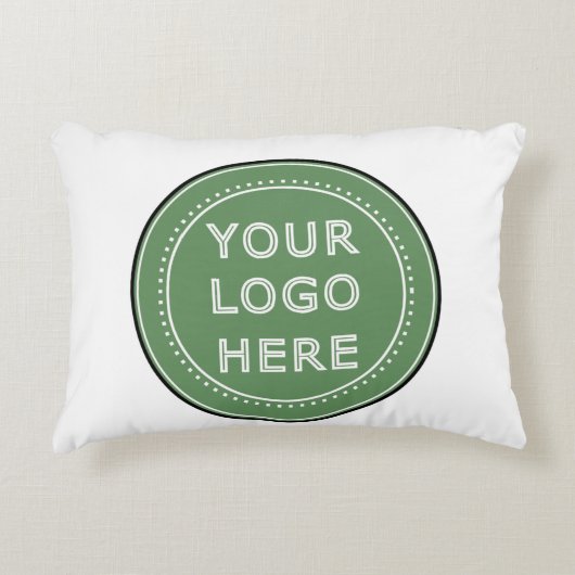 エレガント黒お洒落QRコード アクセントクッション (正面)