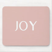 エレガント黒お洒落QRコード マウスパッド (正面)