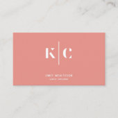 エレガント黒お洒落QRコード 名刺 (正面)