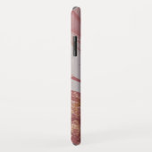 エレガント黒お洒落QRコード Case-Mate iPhoneケース (裏面/右)