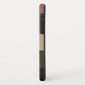 エレガント黒お洒落QRコード Case-Mate iPhoneケース (裏面/左)