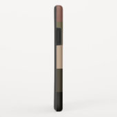 エレガント黒お洒落QRコード Case-Mate iPhoneケース (裏面/右)