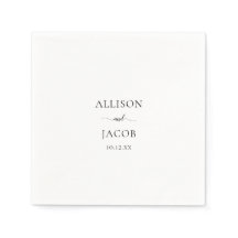 エレガント黒のスクリプ結婚ト