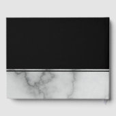 エレガント黒大理石フェイクロゴはこちら ゲストブック (裏面)